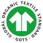 GOTS certified — organic textile standard