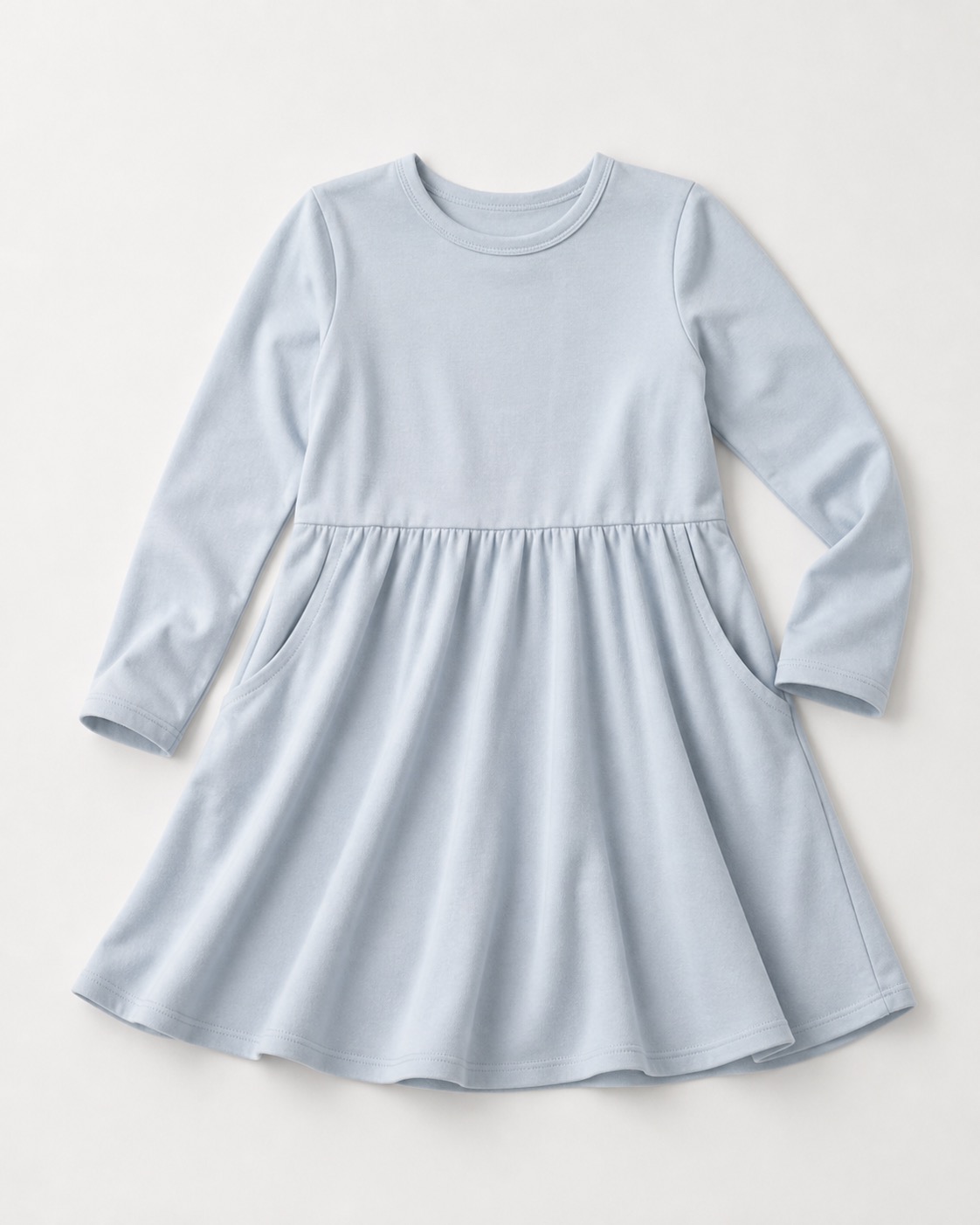 Play-All-Day Dress in Powder — Kids