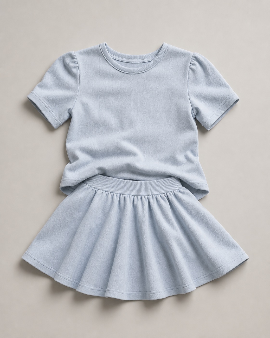 Birthday Tutu Set in Powder — Toddler